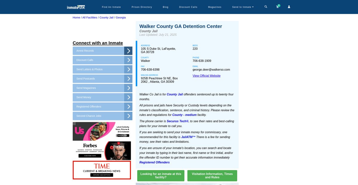 Preview of inmateaid.com