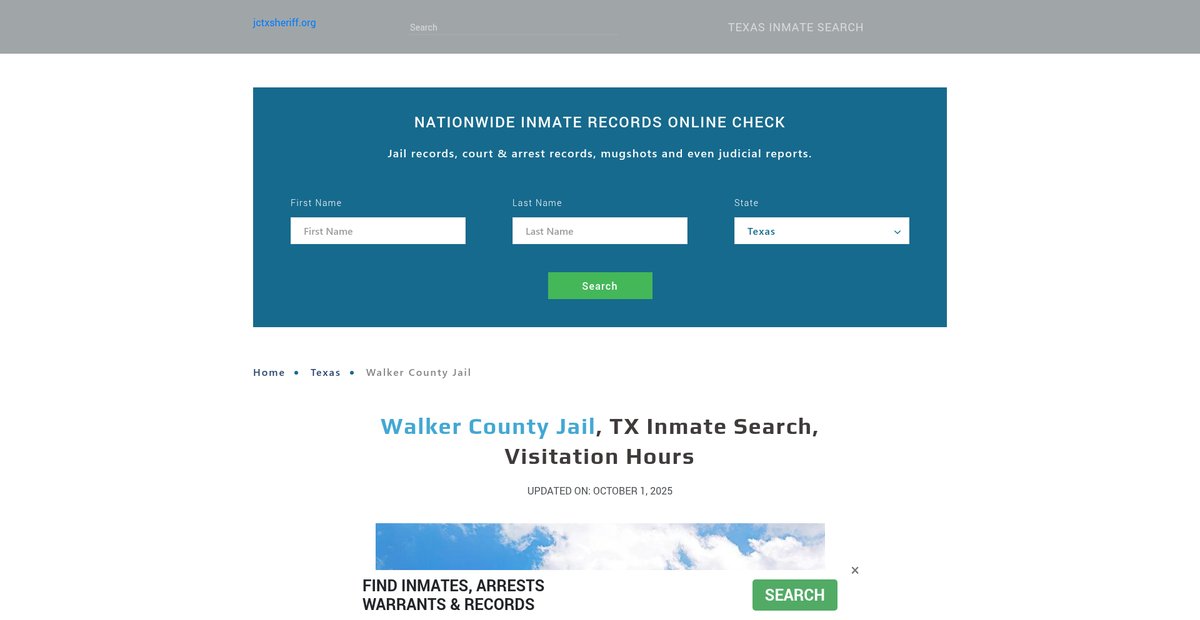 Preview of jctxsheriff.org