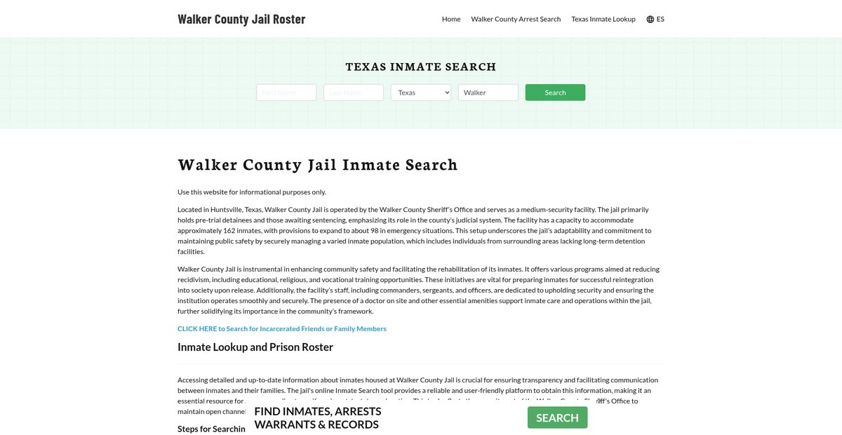 Preview of walkercountyjail.org