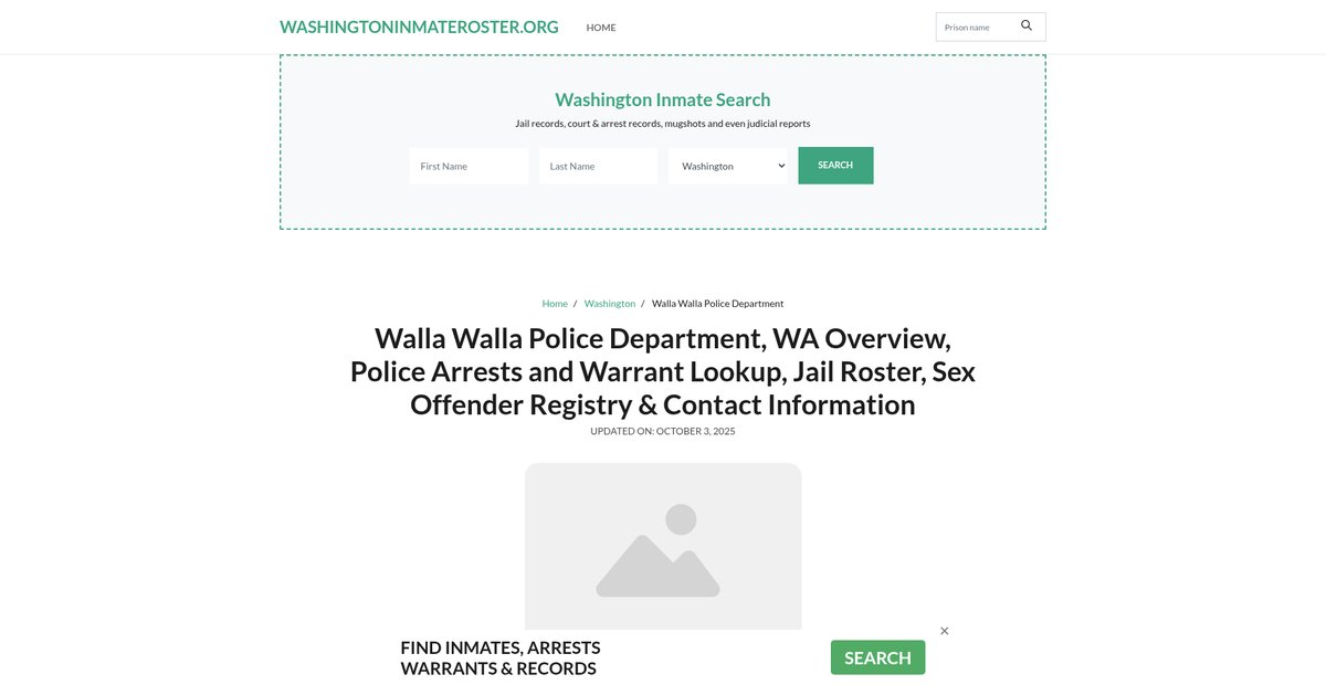 Preview of washingtoninmateroster.org