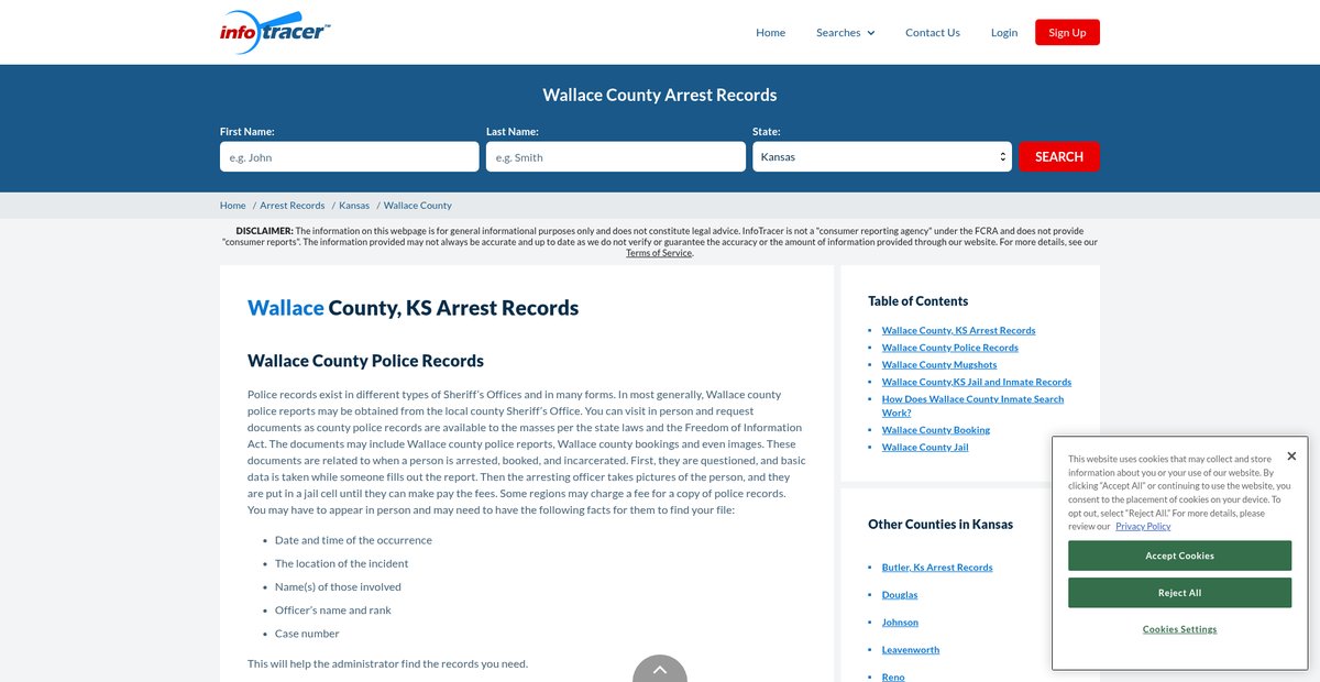Preview of infotracer.com