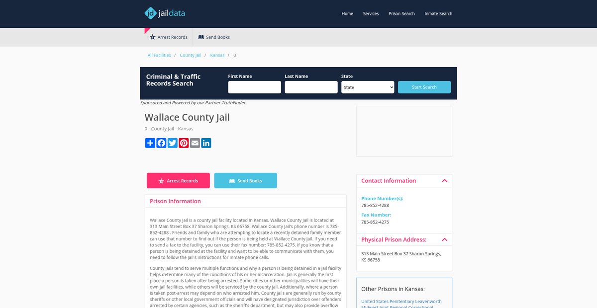 Preview of jaildata.com