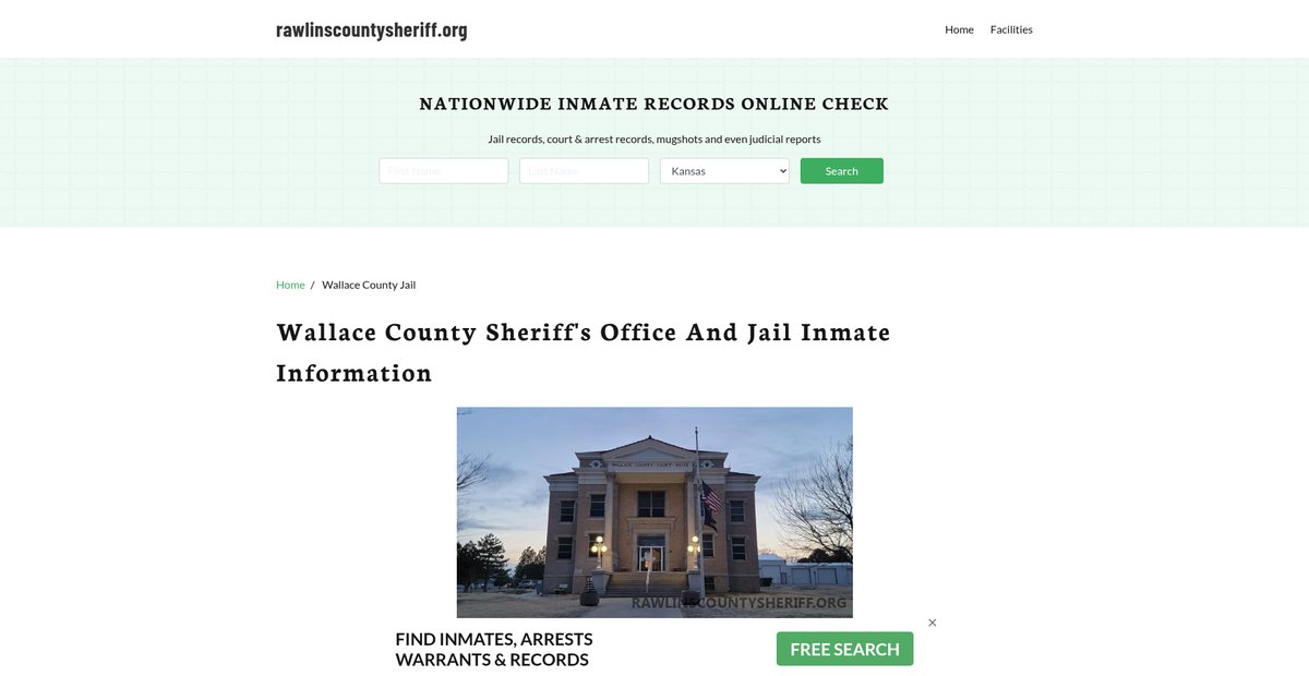 Preview of rawlinscountysheriff.org