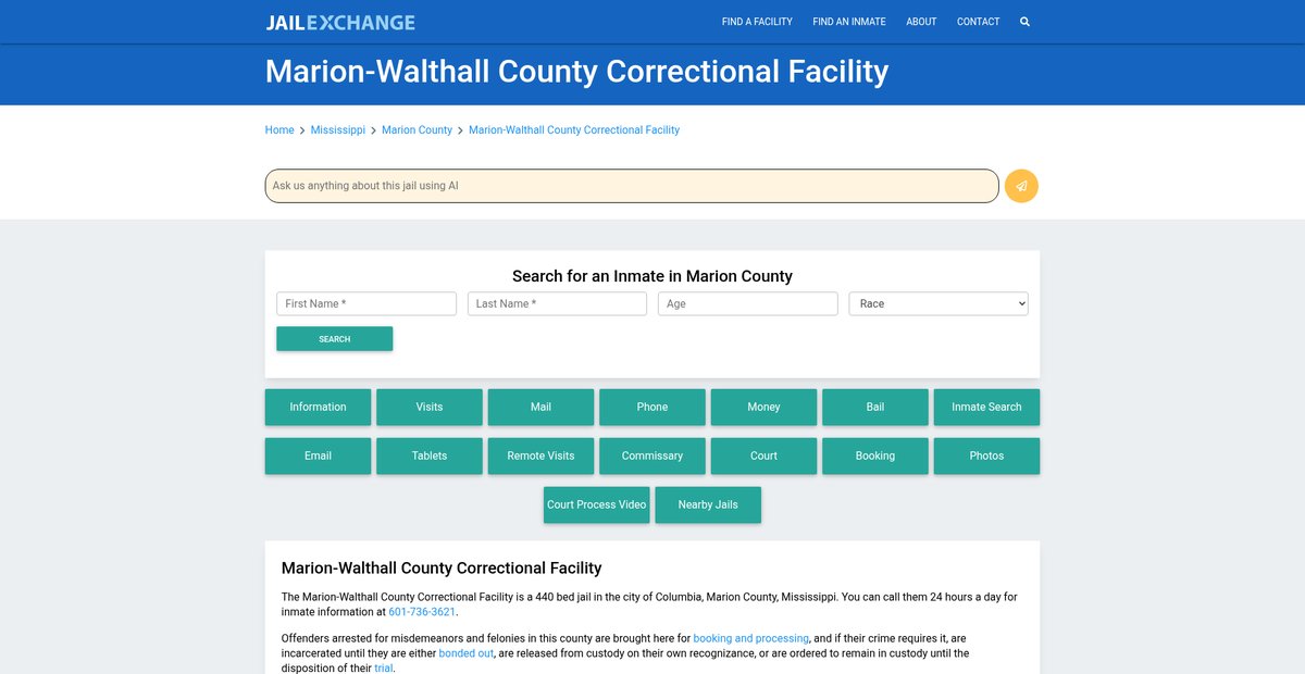 Preview of jailexchange.com