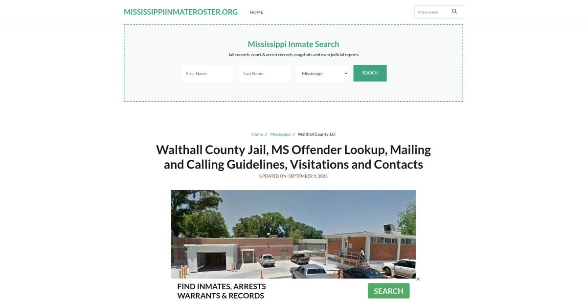 Preview of mississippiinmateroster.org