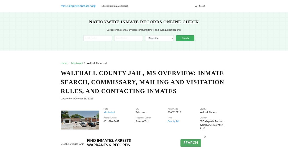 Preview of mississippiprisonroster.org