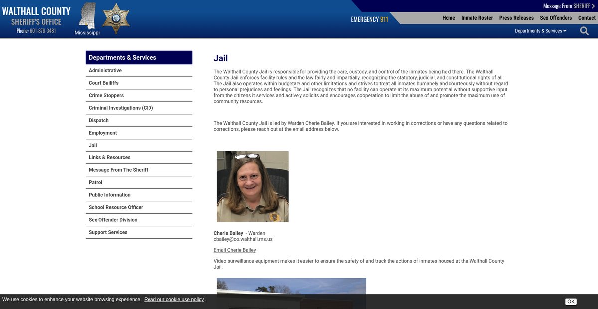 Preview of walthallsheriffsoffice.com