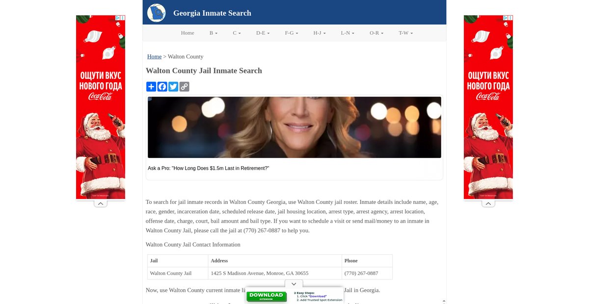 Preview of inmatesearchga.org