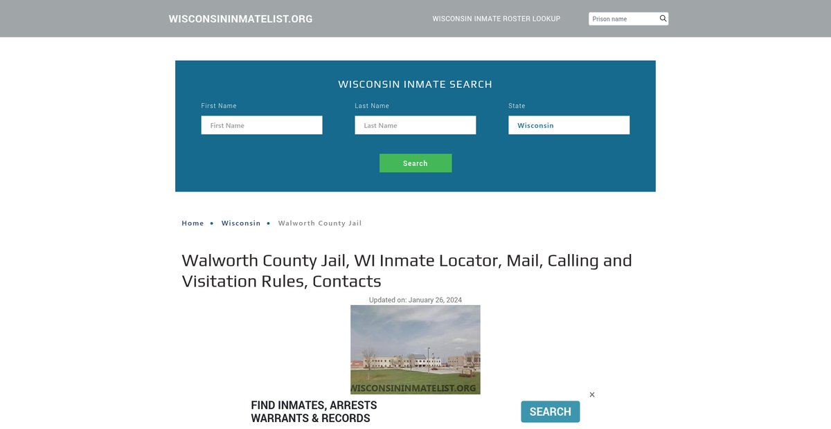 Preview of wisconsininmatelist.org