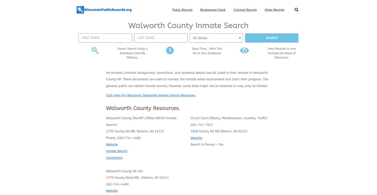 Preview of wisconsinpublicrecords.org