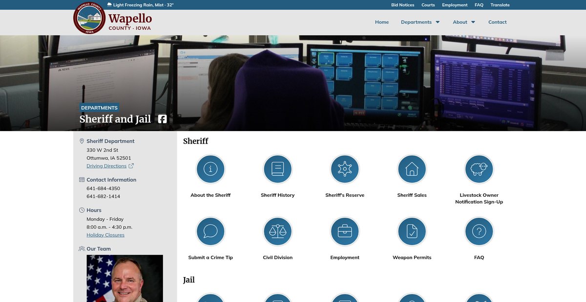 Preview of wapellocounty.org