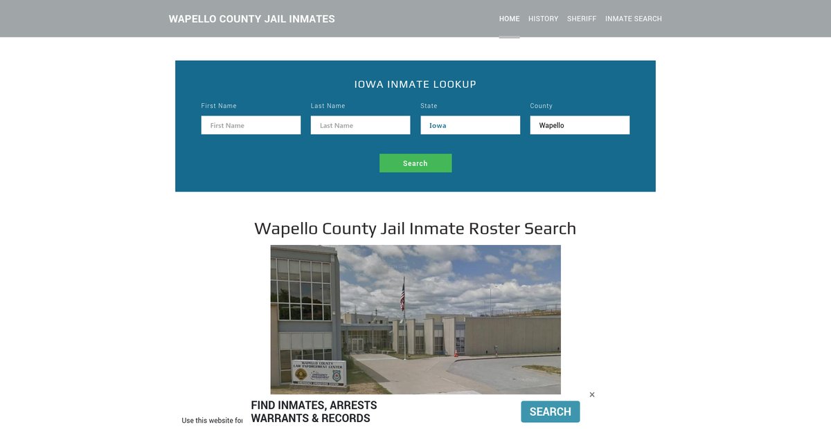 Preview of wapellojailroster.org