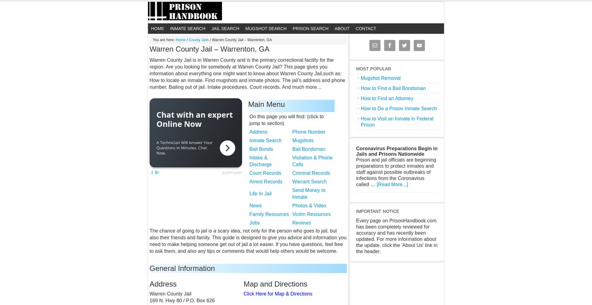 Preview of prisonhandbook.com