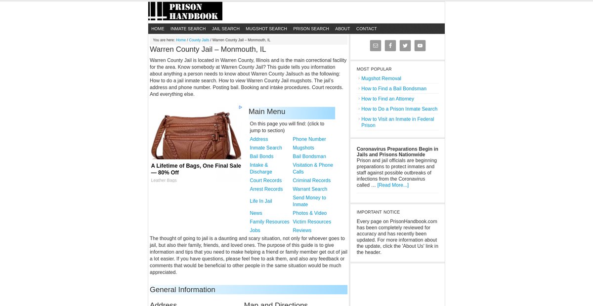 Preview of prisonhandbook.com