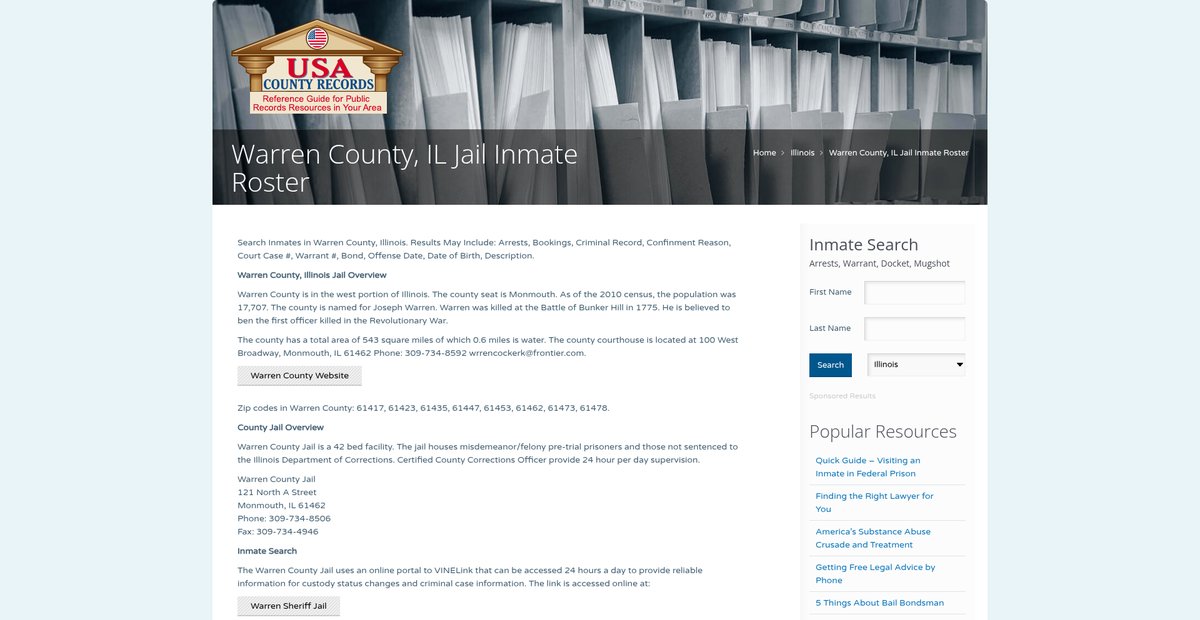 Preview of usacountyrecords.com