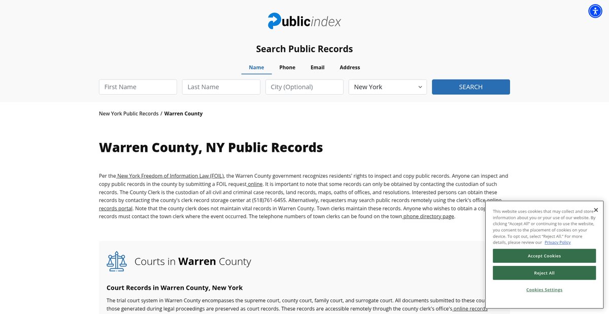 Preview of newyork.thepublicindex.org