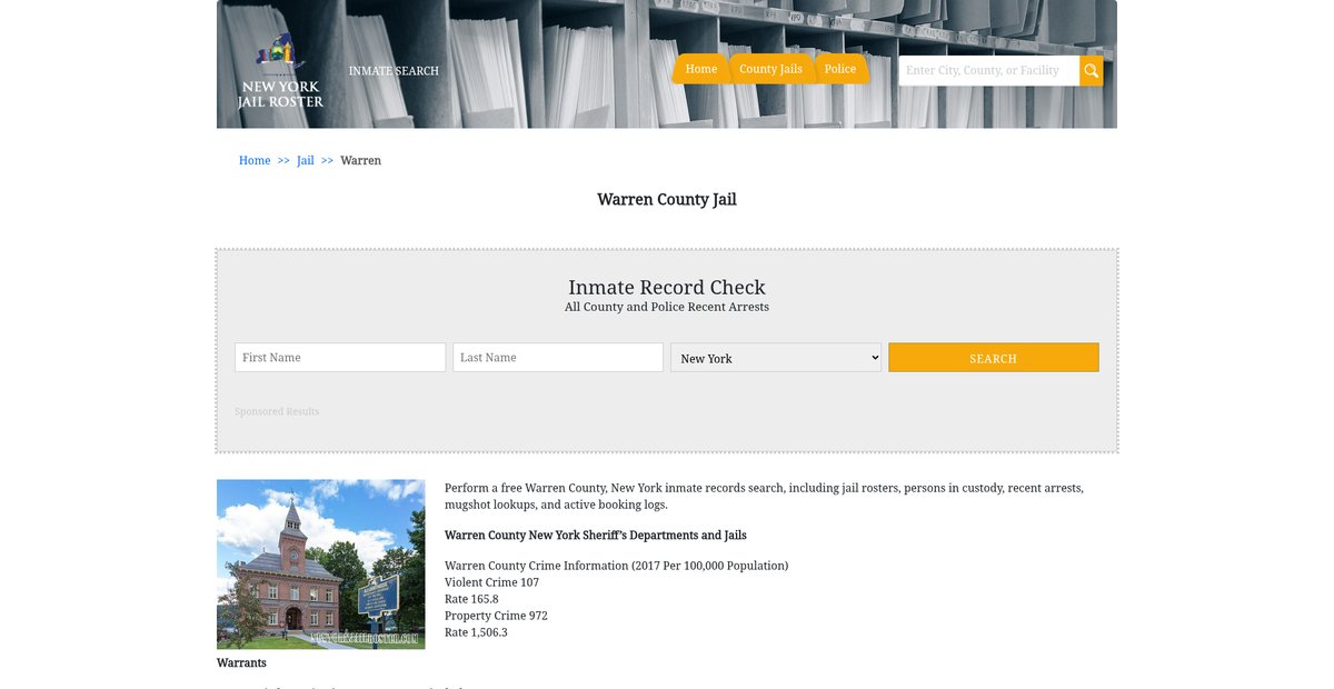 Preview of newyorkjailroster.com