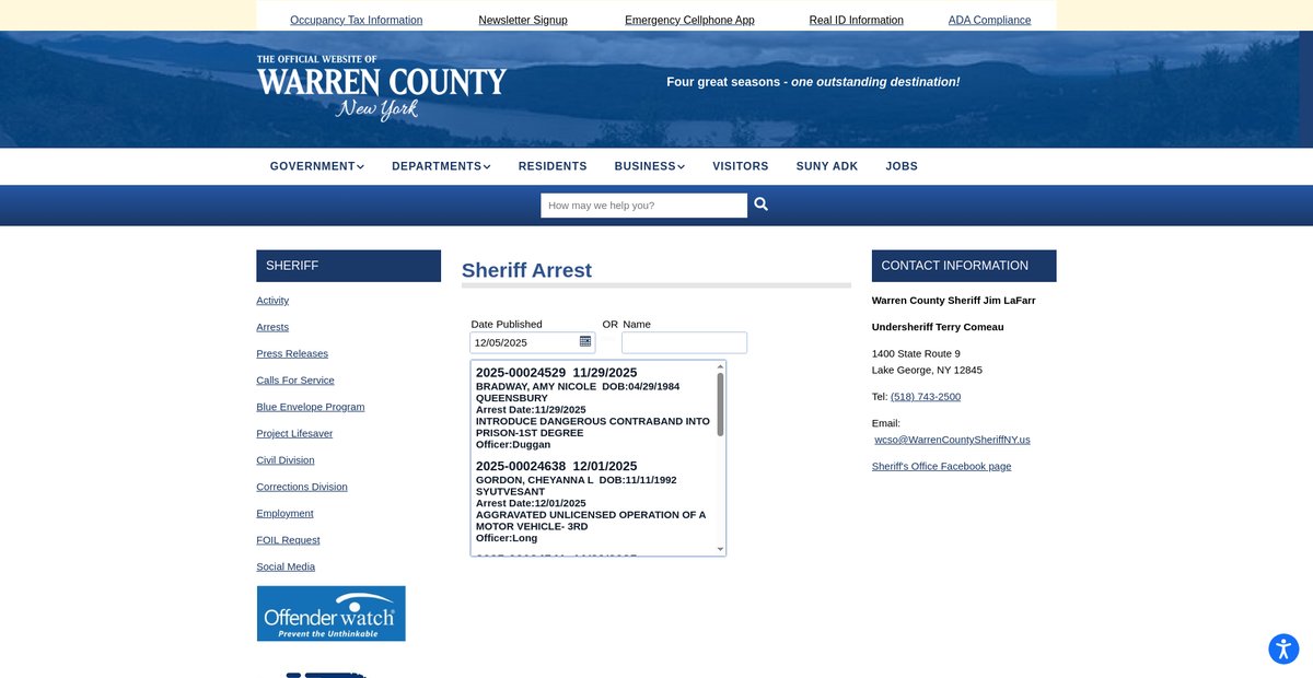 Preview of warrencountyny.gov