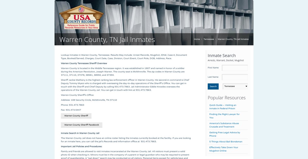 Preview of usacountyrecords.com