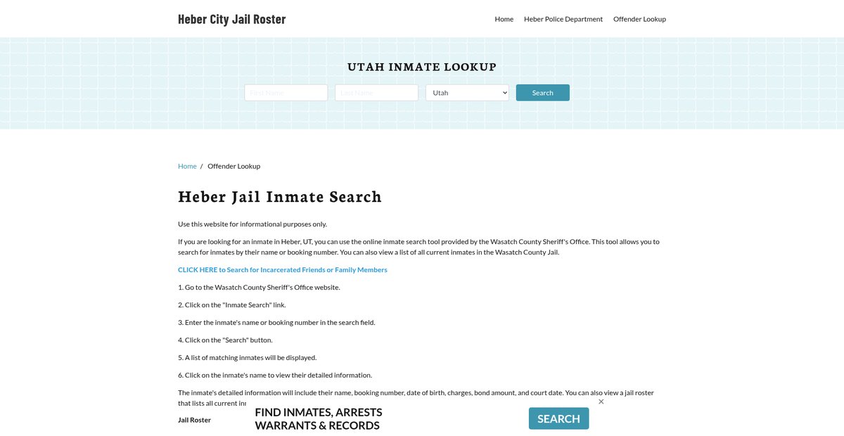 Preview of hebercityjail.org