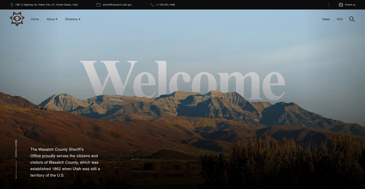 Preview of wasatchsheriff.gov