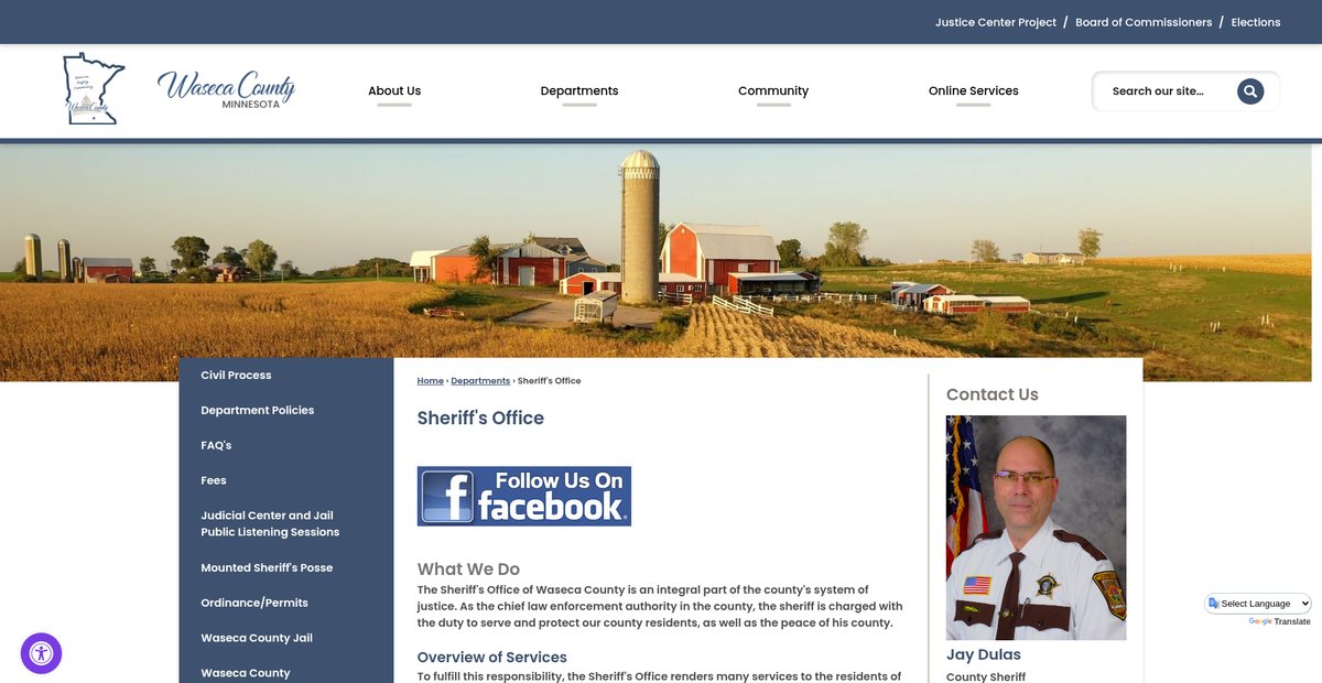 Preview of wasecacounty.gov