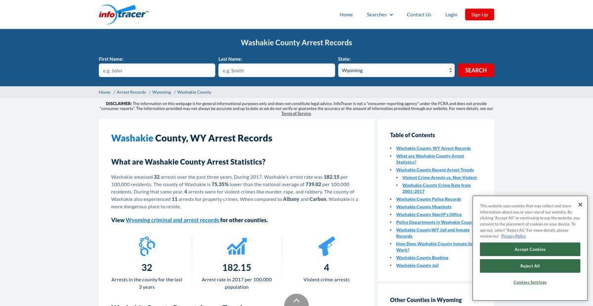 Preview of infotracer.com