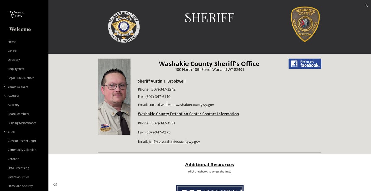 Preview of washakiecountywy.gov
