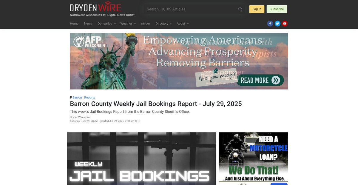 Preview of drydenwire.com