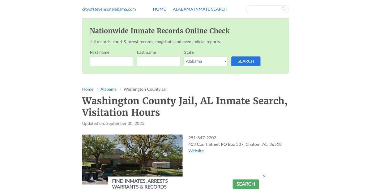 Preview of cityofstevensonalabama.com