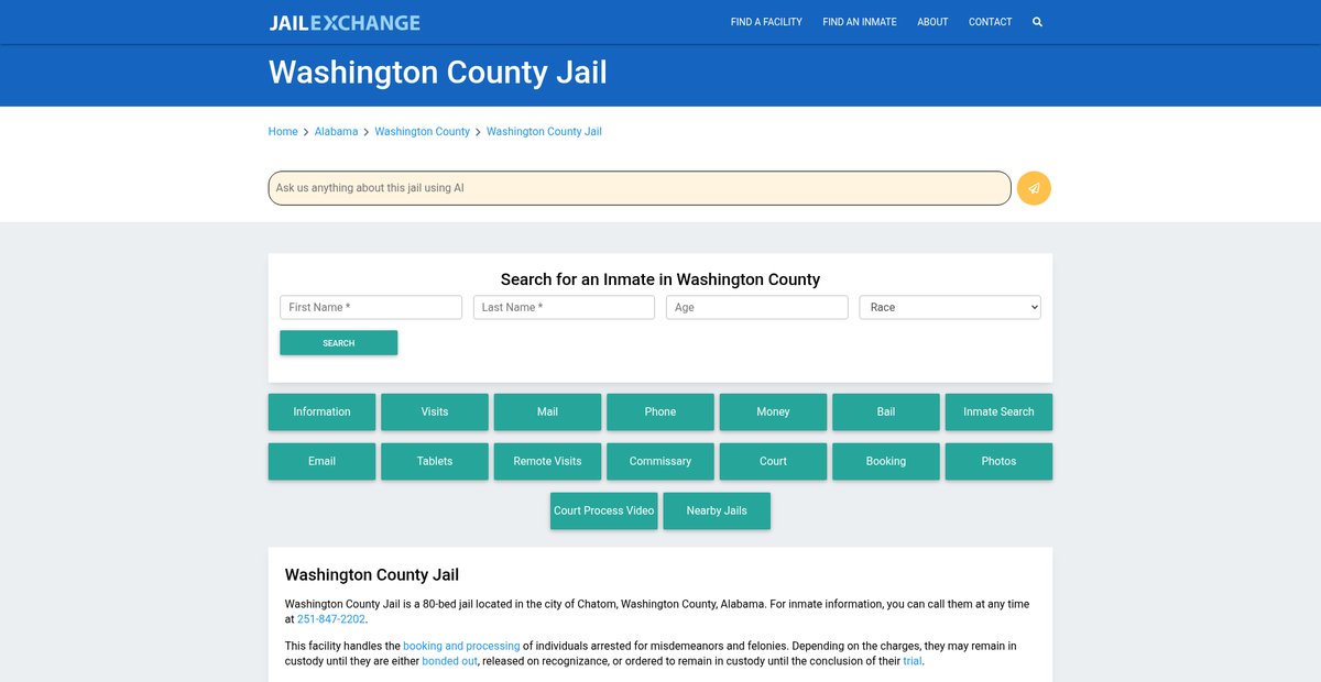 Preview of jailexchange.com