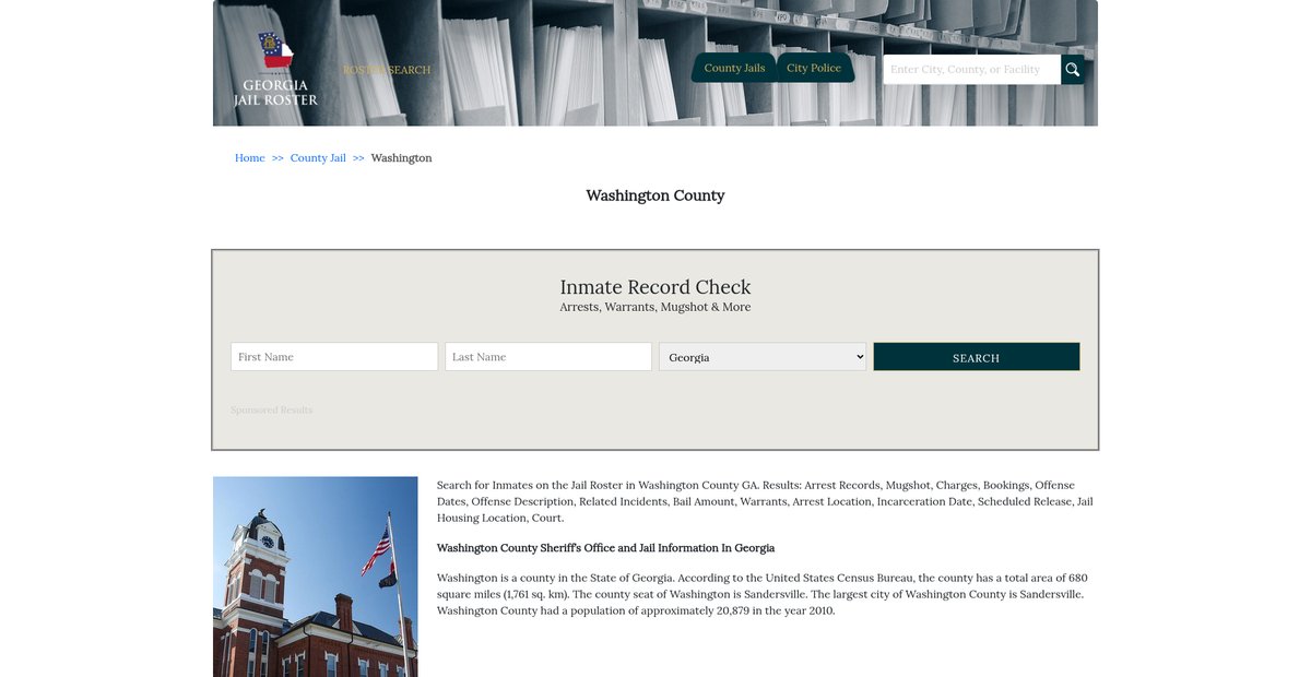 Preview of georgiajailroster.com