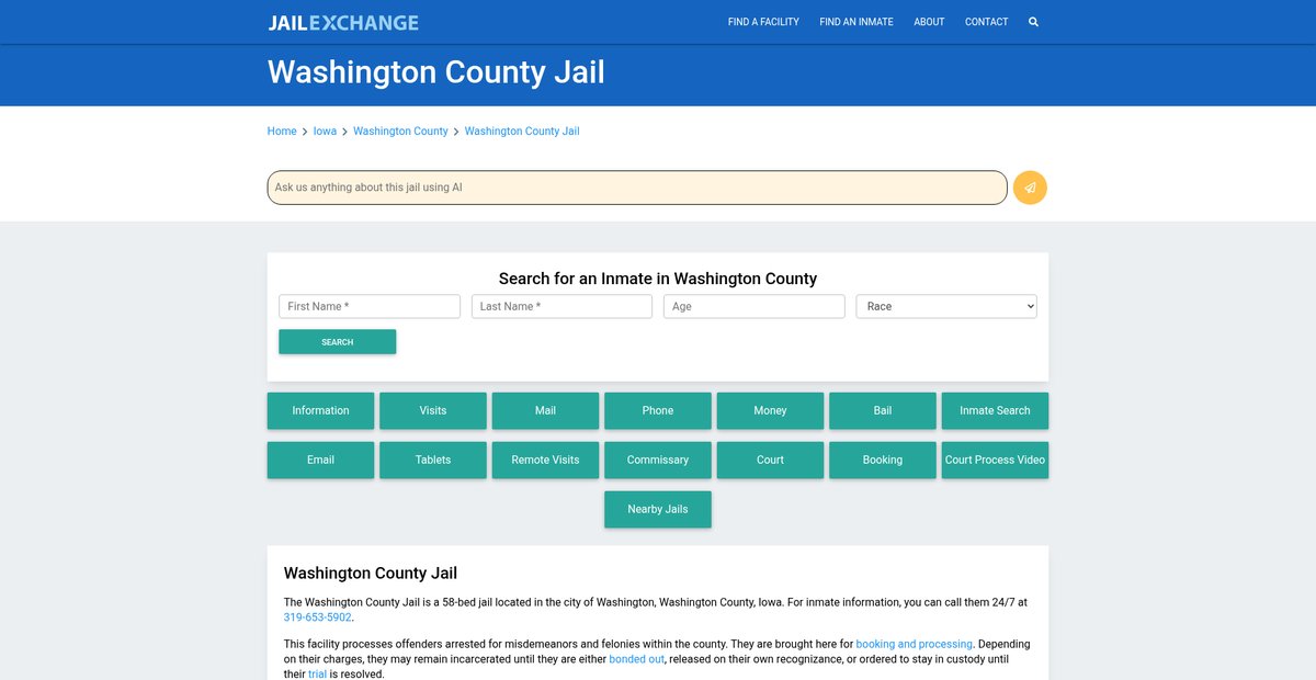 Preview of jailexchange.com