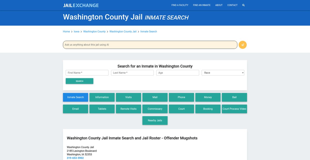 Preview of jailexchange.com