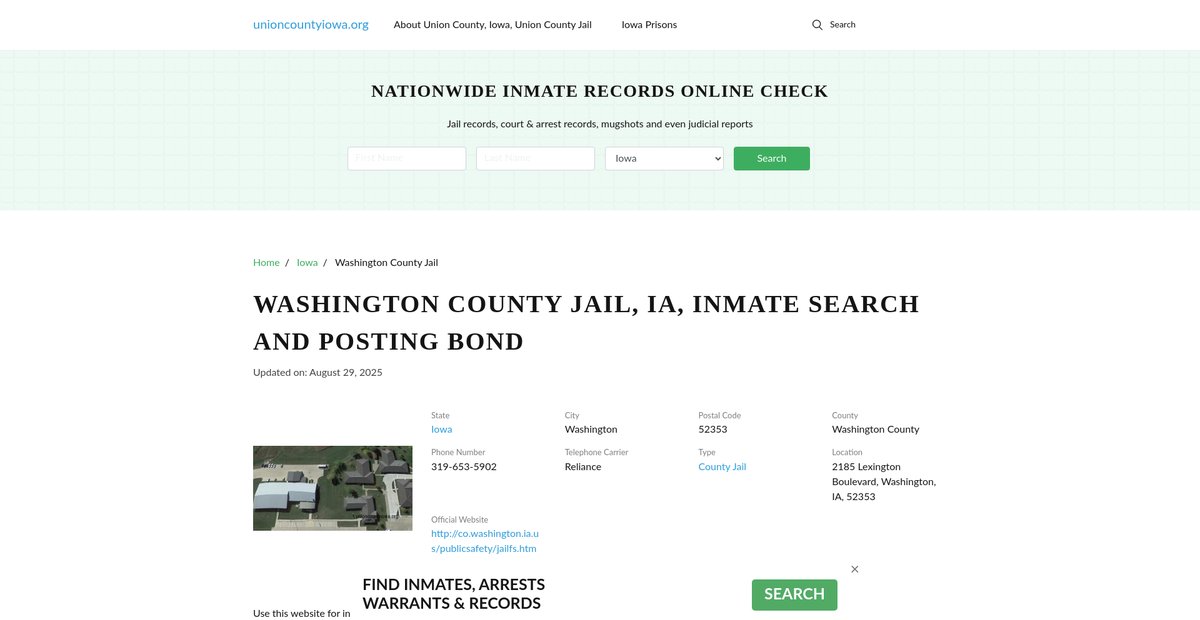 Preview of unioncountyiowa.org