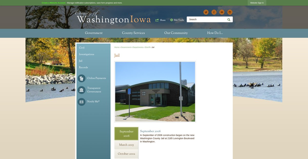 Preview of washingtoncounty.iowa.gov