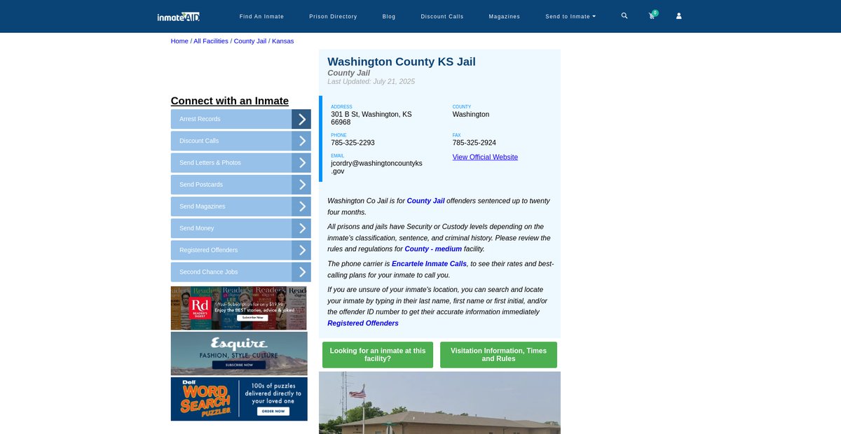 Preview of inmateaid.com