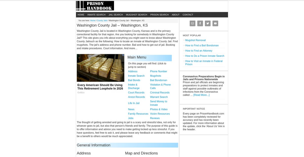 Preview of prisonhandbook.com