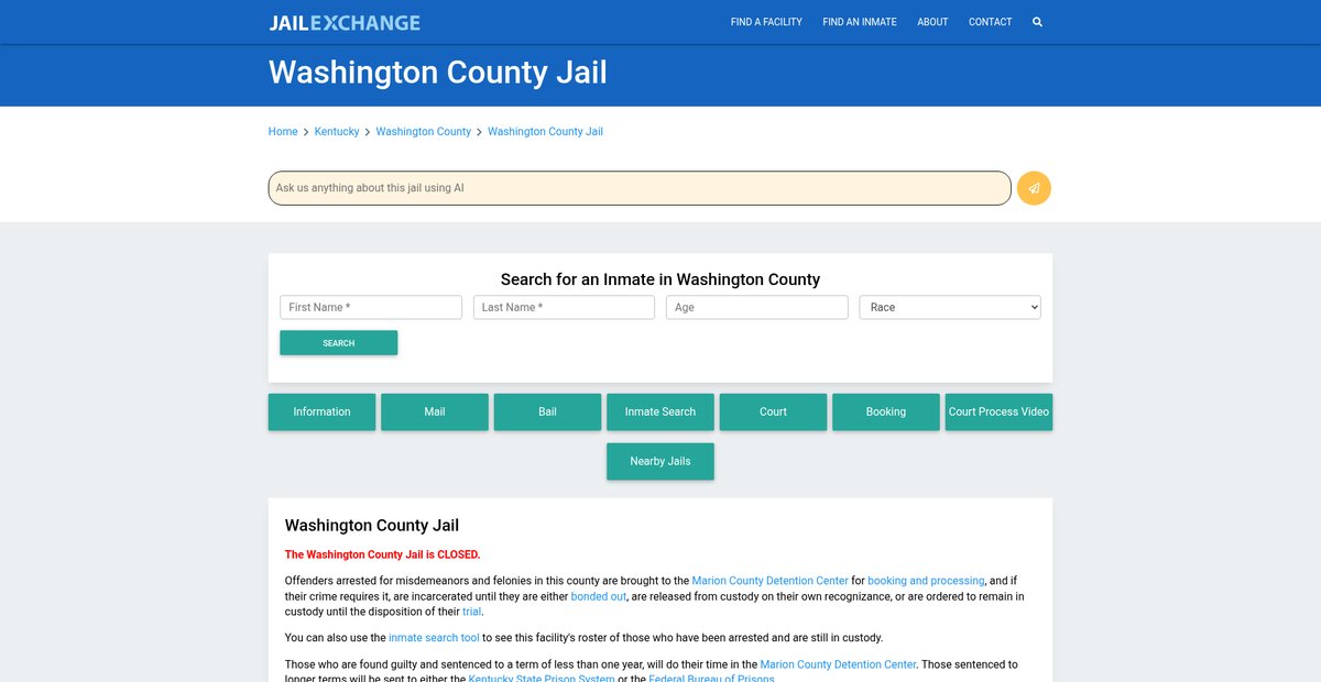 Preview of jailexchange.com