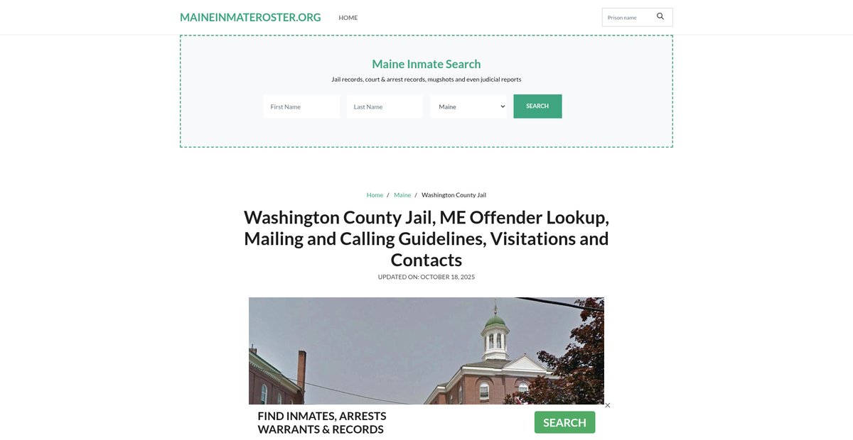 Preview of maineinmateroster.org