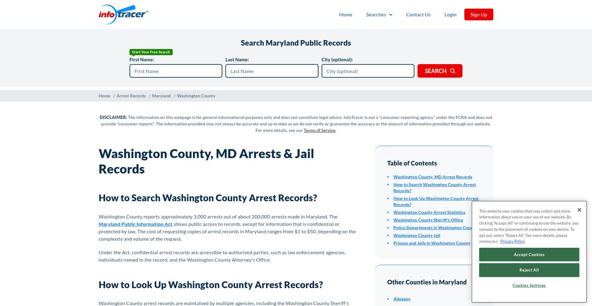 Preview of infotracer.com