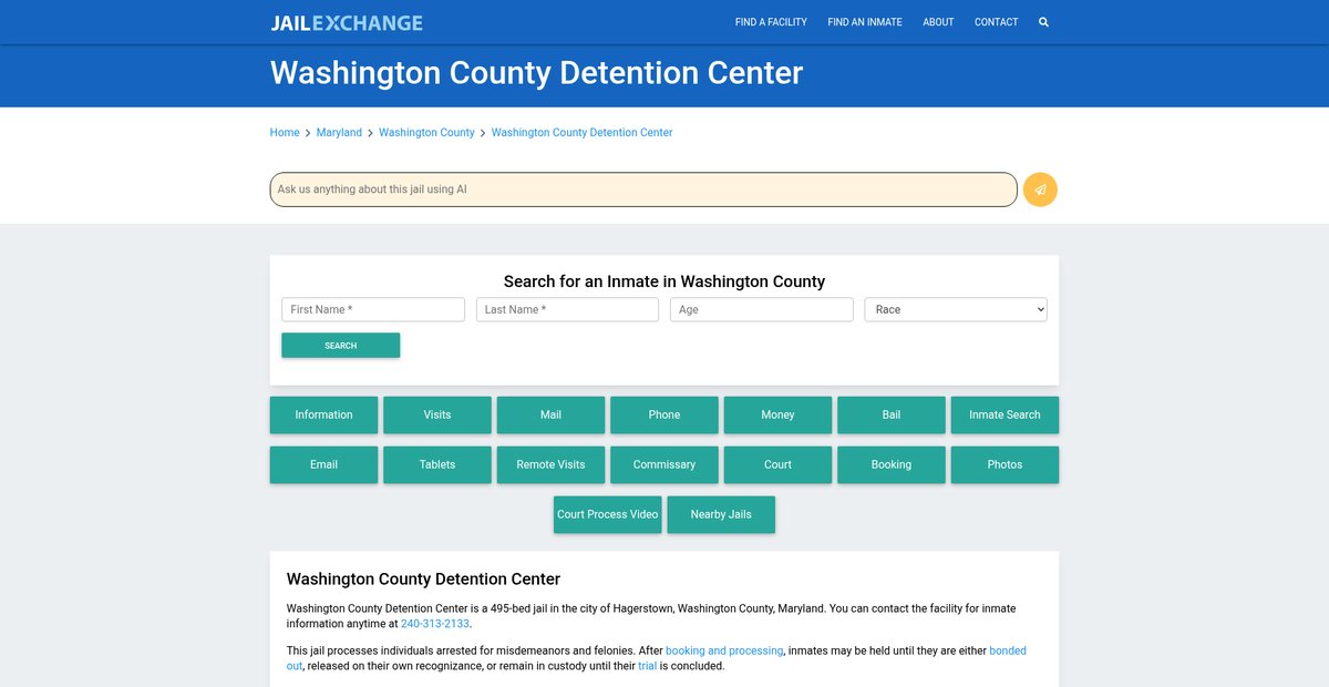 Preview of jailexchange.com