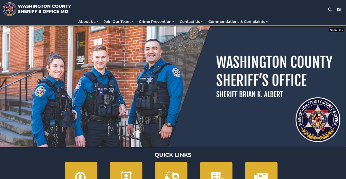 Preview of washcosheriff.com