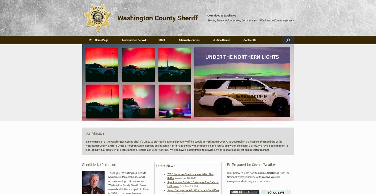Preview of washcountysheriff.org