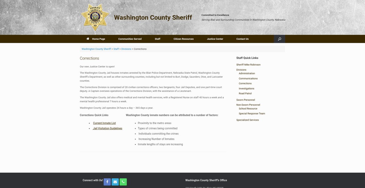 Preview of washcountysheriff.org