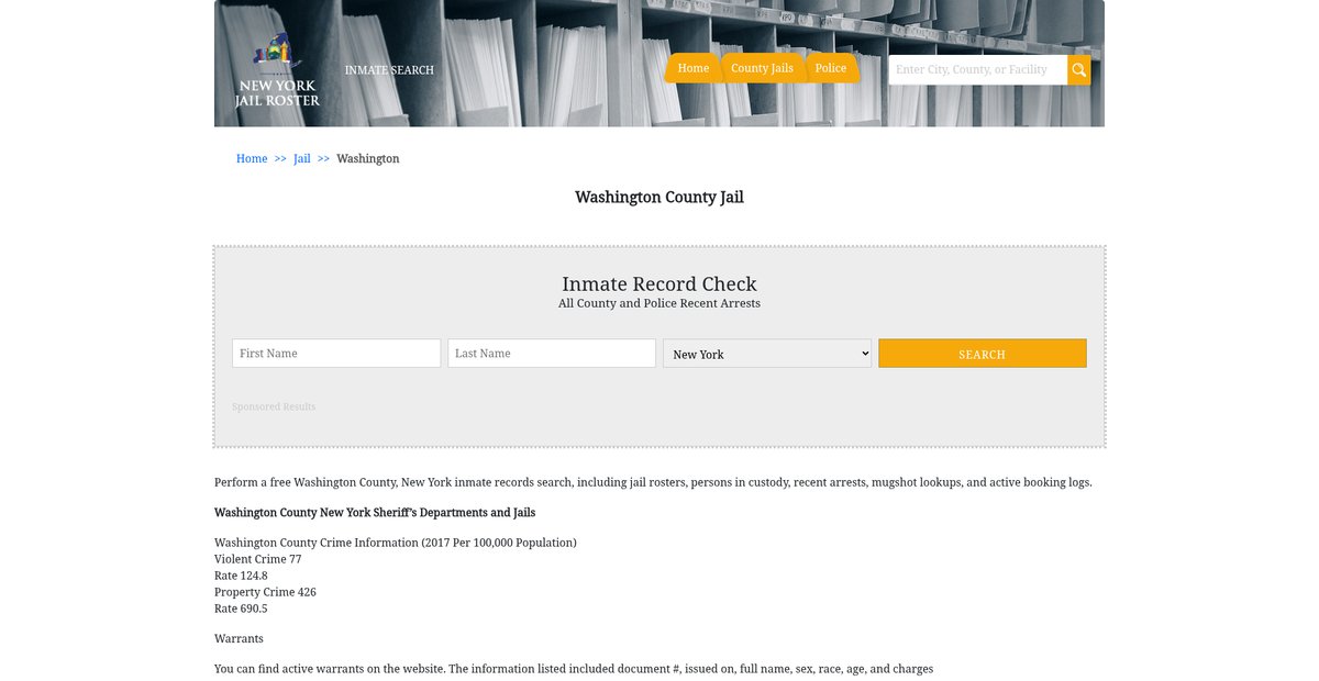 Preview of newyorkjailroster.com