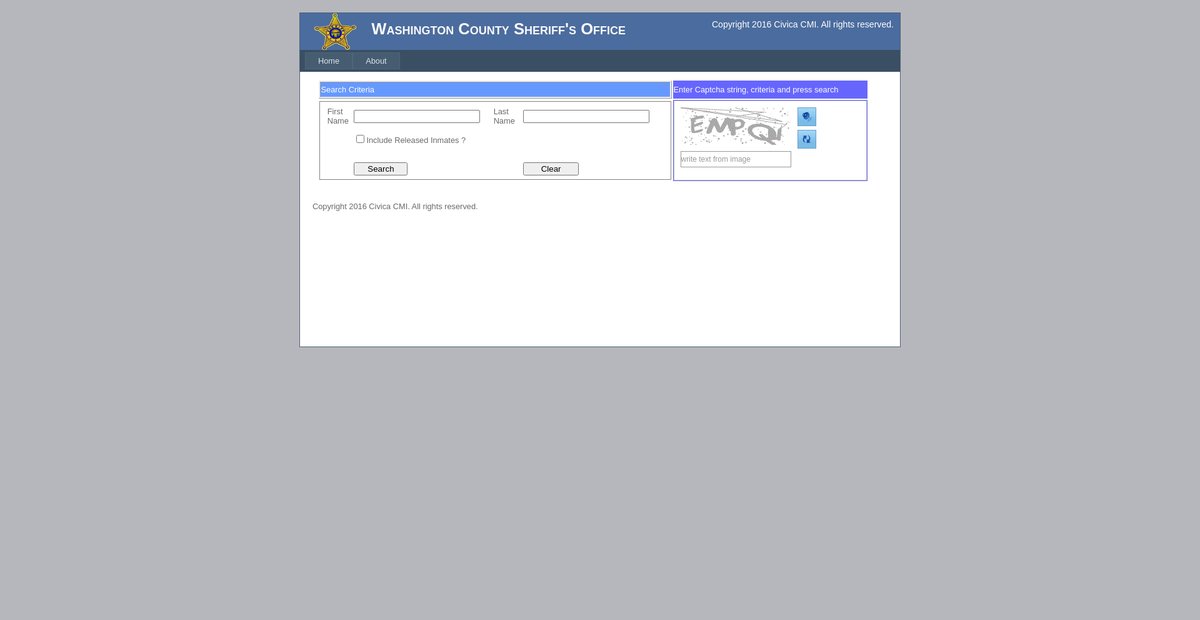 Preview of jailroster.wcgov.org