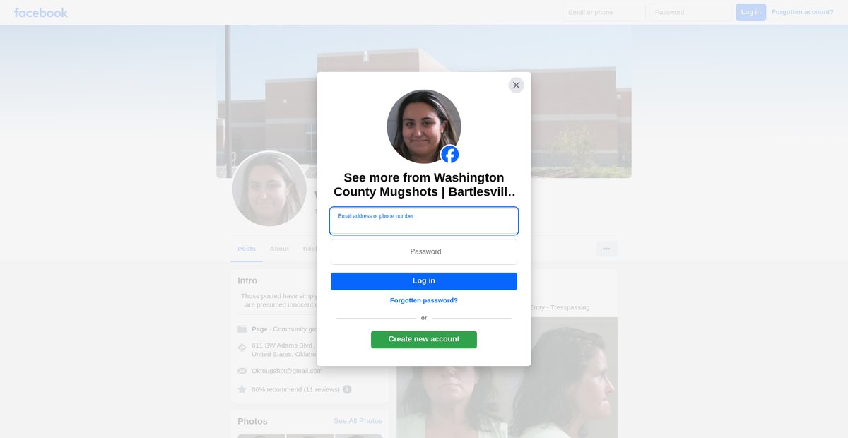 Preview of facebook.com