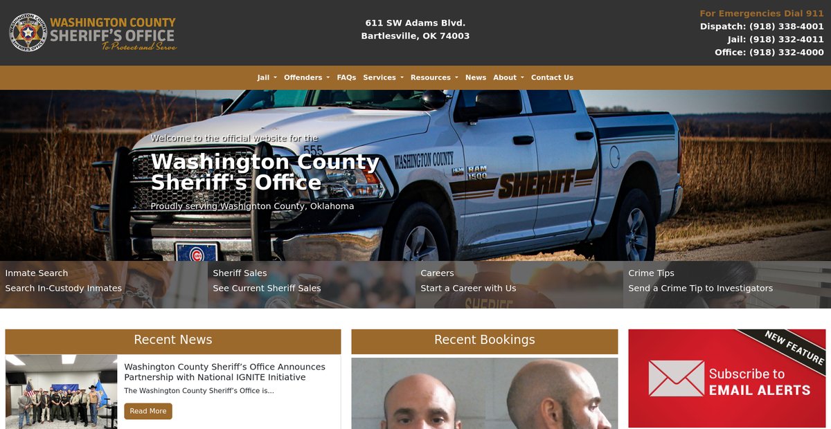Preview of washingtoncosheriff.com