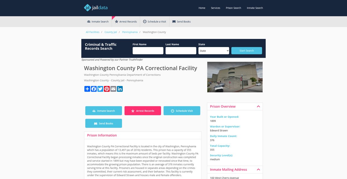 Preview of jaildata.com